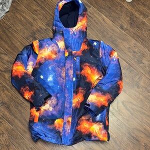 The Children's Place Galaxy Print Puffer Jacket